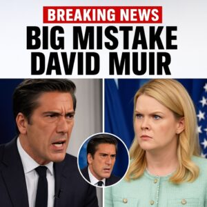 LIVE ON AIR: KAROLINE LEAVITT FURIOUS AFTER DAVID MUIR DROPS SHOCKING REVELATIONS ON NATIONAL TELEVISION — A CONFRONTATION THAT STUNS WASHINGTON ⚡....top1teamtien