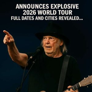 Shockwaves Hit the Plains: Neil Young Announces Explosive 2026 World Tour — A Global Spectacle Set to Redefine Live Rock Energy nabeo