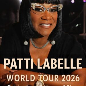 “A Legacy in Every Note”: Patti LaBelle Announces Her 2026 World Tour — 60 Years of Timeless Artistry, Grace, and