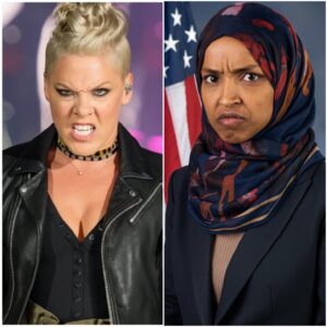 🔥😱 “IF YOU DON’T LIKE AMERICA — LEAVE!” — The Fiery Clash Between P!nk and Ilhan Omar That Shook Washington and the Internet Alike 🇺🇸🔥 nabeo