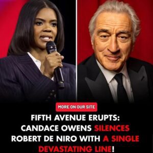 Fifth Avenue frozen in sh0ck — Candace Owens drops a devastating truth b0mb on Robert De Niro