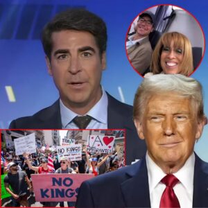 โI THINK I WAS ADOPTED!โ โ Jesse Watters STUNNED After His Mom Joins Anti-Trump โNo Kingsโ Protest Live On-Air