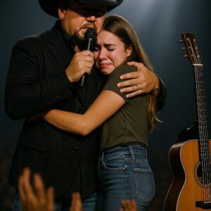 Under the warm Austin night lights, the crowd fell into sudden silence. Jason Aldean stopped mid-song, lowering his microphone as his gaze locked onto a faded cardboard sign held in the front row: