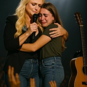 Under the warm Austin night lights, the crowd fell into sudden silence. Miranda Lambert stopped mid-song, lowering her microphone as her gaze locked onto a faded cardboard sign held in the front row
