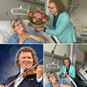Symphony of Hope: André Rieu’s Surprise Hospital Visit Revives Terminally Ill Fan