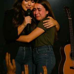 Under the warm Austin night lights, the crowd fell into sudden silence. Ella Langley stopped mid-song, lowering her microphone as her gaze locked onto a faded cardboard sign held in the front row: