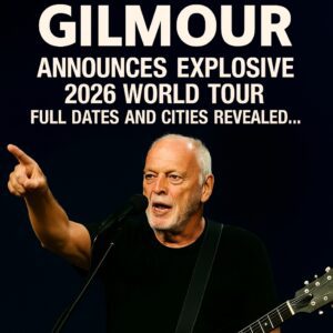 ๐จ BREAKING NEWS: Shockwaves Hit the Plains โ David Gilmour Announces His Explosive 2026 World Tour โECHOES OF TIMEโ โ A Global Spectacle Set to Redefine Live Performance Energy ๐ธ๐