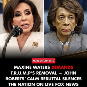 Maxine Waters DEMANDS Tr.u.m.p’s Removal — Jeanine Pirro’s Calm Rebuttal SILENCES the Nation on Live Fox News - top1teamtien