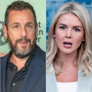 "YOU THINK I'M FINISHED? THINK AGAIN!" — Adam Sandler Sues Karoline Leavitt for $50 Million After Shocking Live TV Ambush!