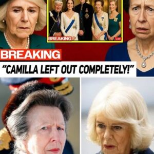 👑 Anne Draws the Line – Bans Camilla from Royal Photoshoot, Stands Firm with King & Catherine! 👑 Krixi