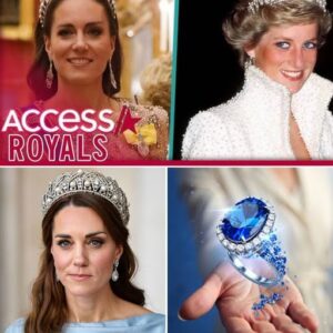 👑 💎 The 1,333-Diamond Crown: Diana’s Legacy Shines Through Princess Kate 💎 Krixi