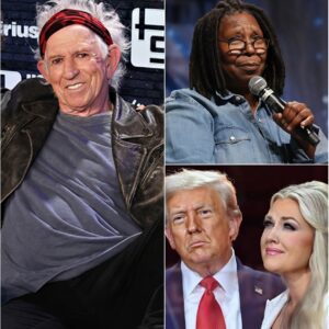 “Sit Down and Stop Crying, Barbie.” — Keith Richards Shuts Down Whoopi Goldberg in Unforgettable Live-TV Moment cz