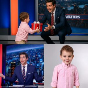 The entire Fox News studio was stunned when Jesse Watters – the network’s most prominent face – was suddenly confronted with an unscripted moment. In the middle of the program, a small boy – about 4 years old, and that was his youngest son?