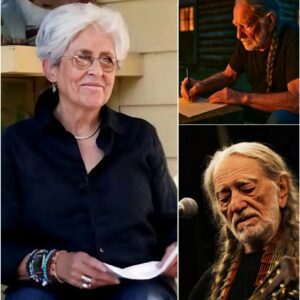 ✍️A TRUE GOODBYE: The country world fell silent this morning as fellow legend Joan Baez revealed that Willie Nelson is quietly writing the final chapter of his life.