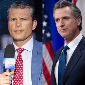 "I DON'T CARE WHAT YOU THINK OF ME." Eight words. Just like that, Gavin Newsom turned a live broadcast