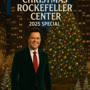 🎄 BREAKING — DONNY OSMOND TO HOST 2025 “CHRISTMAS IN ROCKEFELLER CENTER” 🎶✨