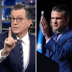 Stephen Colbert unleashed a blistering attack in his most recent monologue, relentlessly slamming Pete Hegseth