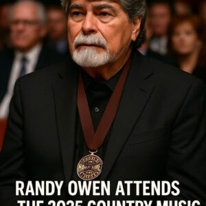 A NIGHT OF HONOR: RANDY OWEN ATTENDS THE 2025 COUNTRY MUSIC HALL OF FAME MEDALLION CEREMONY IN NASHVILLE- PKT