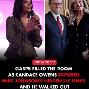 Gasps echoed through the chamber as Candace Owens leaned forward, her voice cutting through the tension like a blade