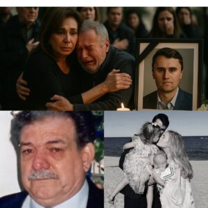 Give me back my son, he was only 31" – A grieving father collapsed at the Charlie Kirk memorial outside Turning Point USA headquarters in Phoenix.