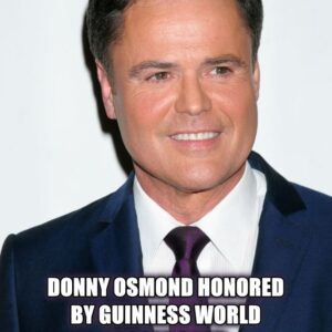 At 67, Donny Osmond Rewrites History: The Prince of Pop Officially Crowned a Guinness World Records Icon for His Six-Decade Legacy. 🌟