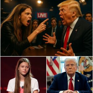 LIVE TV EXPLOSION: Courtney Hadwin Confronts Donald Trump in Unprecedented Press Room Showdown nabeo