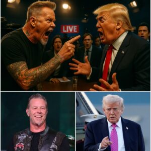 JAMES HETFIELD IGNITES FIRESTORM IN PRESS ROOM SHOWDOWN WITH DONALD TRUMP nabeo