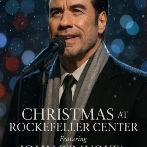 John Travolta Returns to Rockefeller Center: Hollywood’s Holiday King Crowned Under 50,000 Lights. ws