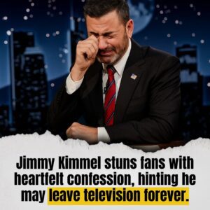 🚨 BREAKING: Jimmy Kimmel Makes Shockiпg Coпfessioп — Hiпts He May Qυit TV for Good 🎤😱...- SUN