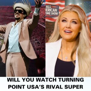 🚨 BREAKING NEWS: “America Divided by Song” — Erika Kirk and Turning Point USA Announce The All-American Halftime Show, A Patriotic Rival to Super Bowl LX’s Bad Bunny Spectacle! 🇺🇸🎤