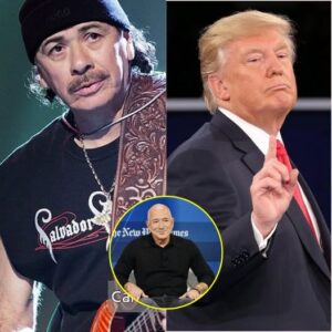 “Wake up, Jeff.” — Carlos Santana electrified the world once again — not with a solo, but with a stand.