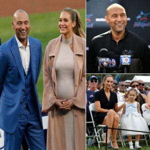 DOUBLE JOY: Bronx fans are thrilled with the rumor that legend Derek Jeter’s wife is pregnant after it was announced he will return to the Yankees...
