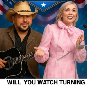 A STAGE FOR THE HEART OF AMERICA: Jason Aldean Joins Erika Kirk’s “All-American Halftime Show” — A Patriotic Tribute Rising Against the Glare of Super Bowl 60, Honoring Faith, Family, and the Legacy of Charlie Kirk.