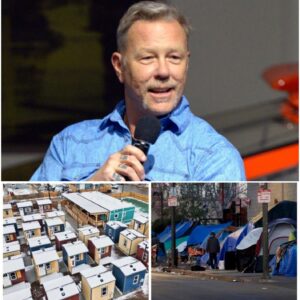 BREAKING NEWS: James Hetfield Donates $1.2 Million to Build Homeless Support Centers in Ohio — A Rock Legend Gives Back nabeo