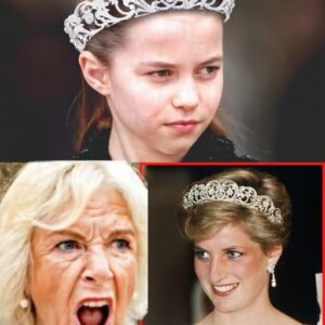 🔥 JUST IN: Royal SHOCKWAVE! Camilla “SNAPS” After Princess Charlotte Steps Out Wearing Princess Diana’s Legendary Wedding Tiara — and Prince William’s icy👇. TT