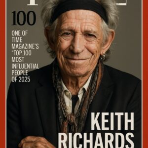 FOR THE FIRST TIME IN HISTORY: KEITH RICHARDS NAMED ONE OF TIME MAGAZINE’S “TOP 100 MOST INFLUENTIAL PEOPLE OF 2025” cz