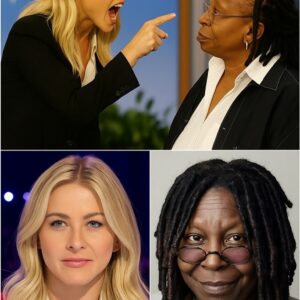 Whoopi Goldberg shouted, “GET HER OFF MY STAGE!” — it was already too late. Julianne Hough had just turned The View into ground zero for live-television chaos, and every camera was rolling.💥 TT