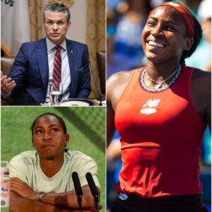 🔥 “DEFEATED — PAY NOW!” 🔥 The tennis world EXPLODES as Coco Gauff files $50 MILLION lawsuit against Pete Hegseth and his network after shocking on-air attack 😱🎾