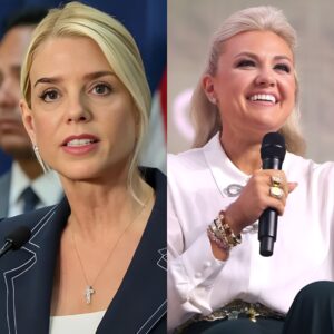 THE ROOM FROZE WHEN SHE WALKED IN — PAM BONDI, ERIKA KIRK, AND MEGYN KELLY TAKE THE MIC AND CHANGE EVERYTHING...