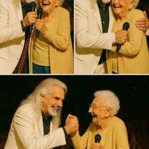 AT AN EMOTIONAL PERFORMANCE, GUY PENROD, THE LEGENDARY COUNTRY ICON, SUDDENLY STOPPED IN THE MIDDLE OF HIS SONG. ws