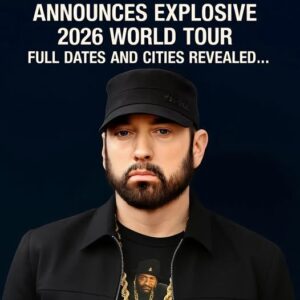 Shockwaves Across the Globe: Eminem Unleashes Her Explosive 2026 World Tour! TT