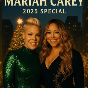 🎄 P!NK & MARIAH CAREY TO HEADLINE “CHRISTMAS IN ROCKEFELLER CENTER” 2025 — A DUET THE WORLD NEVER SAW COMING ✨ nabeo