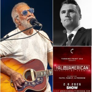 BREAKING: Cat Stevens Donates $10 Million to Launch Turning Point USA’s “All-American Halftime Show” — A Heartfelt Stand for Faith, Music, and Unity 🇺🇸🔥