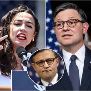 AOC fires back at Speaker Johпsoп’s “Democrats are falliпg apart” jab, calliпg it “a cheap, divisive lie” 472
