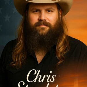 Chris Stapleton’s Grace Under Fire: A Solo “God Bless America” Silences Protests and Unites a Divided Nashville nh