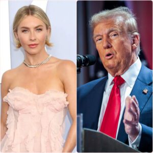 “SHE’S JUST A DANCER.” That’s what Donald Trump said — seconds before Julianne Hough delivered seven quiet words that left him completely speechless on live TV. Krixi
