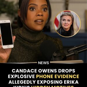 SH0CKING NEWS: Candace Owens Presents EVIDENCE… Candace Owens has just revealed a shocking phone call that allegedly exposes Erika Kirk’s true intentions