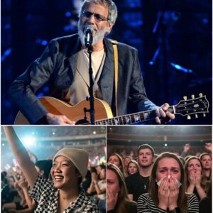 HE COULDN’T FINISH HIS SONG — SO 40,000 VOICES DID IT FOR HIM. He sang the first line — and then the world took over.