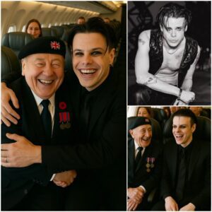 UPDATED NEWS: British rockstar Yungblud gave up his first-class seat to a veteran in tribute - What he did next surprised even the guy on the flight!!