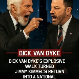 🔥 “The Night Late-Night Exploded: Dick Van Dyke’s Fiery Showdown with Jimmy Kimmel Stuns America” 🔥